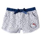 Girls 4-6x Hello Kitty&reg; Lace Shorts, Girl's, Size: 4, Dark Blue