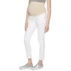 Maternity A:glow Belly Panel Skinny Jeans, Women's, Size: 10-mat, White