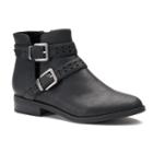 Unleashed By Rocket Dog Maddie Women's Ankle Boots, Size: Medium (7), Black