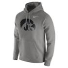 Men's Nike Iowa Hawkeyes Club Hoodie, Size: Medium, Gray