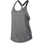 Women's Nike Elastic Straps Graphic Tank Top, Size: Xl, Grey Other