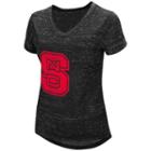 Women's Campus Heritage North Carolina State Wolfpack Pocket Tee, Size: Medium, Med Grey