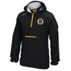 Men's Reebok Boston Bruins Center Ice Anorak Pullover Jacket, Size: Small, Black