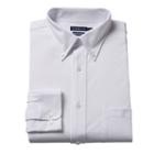 Men's Croft & Barrow&reg; True Comfort Regular-fit Stretch-collar Knit Dress Shirt, Size: 17-34/35, White