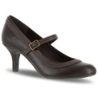 Easy Street Cecelia Women's Mary Jane High Heels, Size: 8 N, Brown Oth