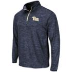 Men's Campus Heritage Pitt Panthers Action Pass Quarter-zip Pullover, Size: Xl, Med Grey