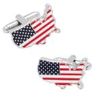 Usa Flag Cuff Links, Multicolor