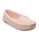 Women's So&reg; Basic Moccasin Slippers, Size: Large, Brt Pink