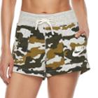 Women's Nike Sportswear Vintage Camo Shorts, Size: Small, Green