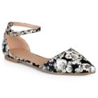 Journee Collection Reba Women's D'orsay Flats, Girl's, Size: 8, Multicolor