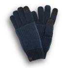 Women's Keds Knit Tech Gloves, Drk Purple