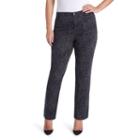 Plus Size Gloria Vanderbilt Amanda Classic Tapered Jeans, Women's, Size: 22w Short, Black