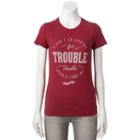 Juniors' Harry Potter Looking For Trouble Graphic Tee, Girl's, Size: Small, Med Red