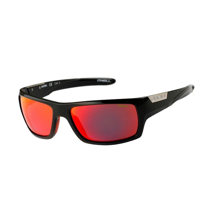 Unisex O'neill Rectangle Shield Sunglasses, Black
