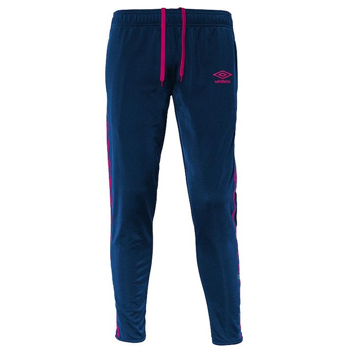Women's Umbro Graphic Athletic Pants, Size: Medium, Blue (navy)