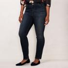 Plus Size Lc Lauren Conrad Skinny Jeans, Women's, Size: 24w Short, Dark Blue