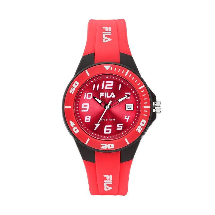 Fila&reg; Unisex Watch, Red