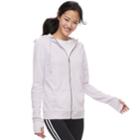 Juniors' So&reg; Zip-up Hoodie, Teens, Size: Large, Lt Purple