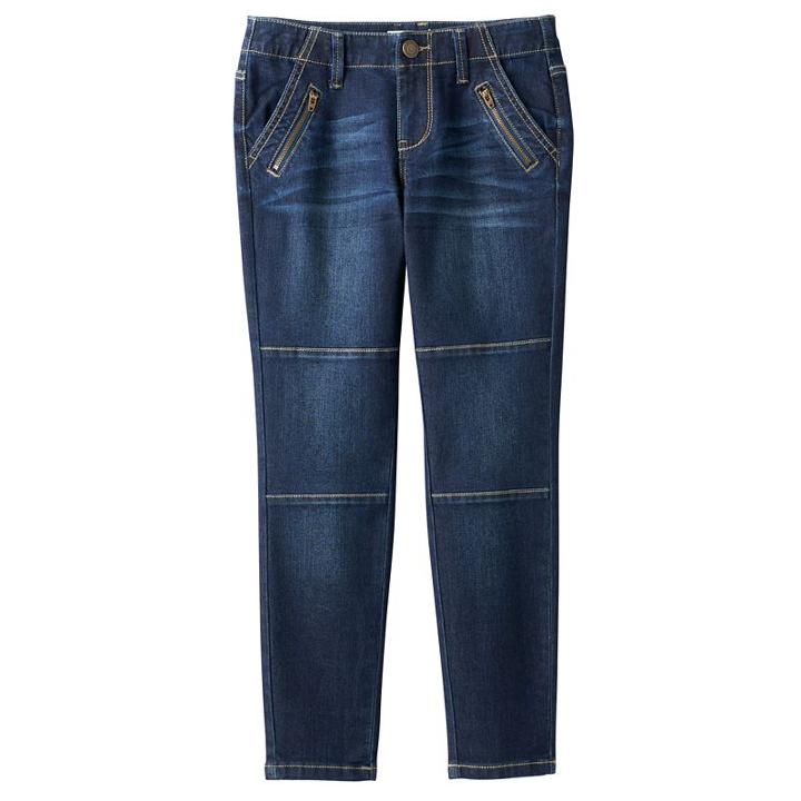 Girls 7-16 Mudd&reg; Utility Skinny Ankle Jeans, Girl's, Size: 10, Blue