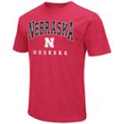 Men's Campus Heritage Nebraska Cornhuskers Graphic Tee, Size: Large, Red