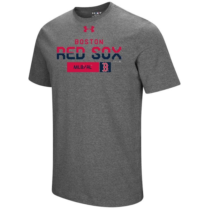 Men's Under Armour Washington Redskins Heat Gear Clean Up Tee, Size: Large, Med Grey