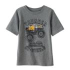 Boys 4-10 Jumping Beans&reg; Thunder On Wheels Monster Truck Graphic Tee, Boy's, Size: 7x, Med Grey