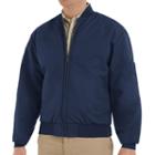 Men's Red Kap Solid Team Jacket, Size: Xl, Blue