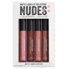 Academy Of Colour 4-pk. Nudes Matte Liquid Lipstick Collection, Multicolor