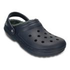 Crocs Classic Fuzz Lined Adult Clogs, Adult Unisex, Size: M13w15, Light Blue