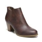 Lifestride Velocity Jolie Women's Ankle Boots, Size: 6.5 Wide, Brown