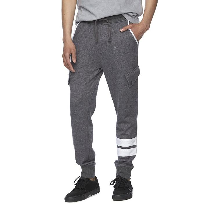 Men's Ellington By Well Versed Knit Cargo Jogger Pants, Size: Xl-36, Med Grey