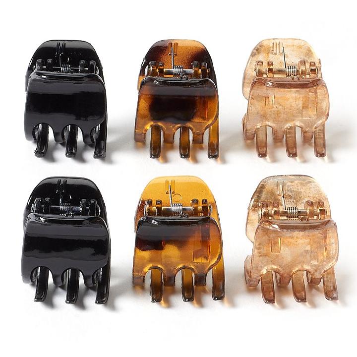 Riviera 6-pc. Mini Claw Hair Clip Set, Women's, Multicolor