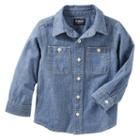 Boys 4-12 Oshkosh B'gosh Denim Shirt, Size: 7, Blue Other
