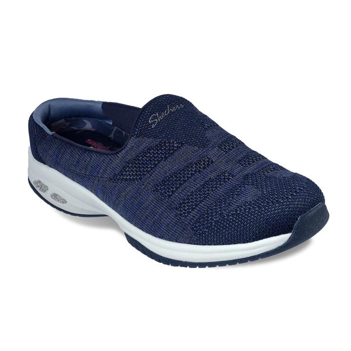 Skechers Relaxed Fit Commute Carpool Women's Mules, Size: 9.5, Med Blue