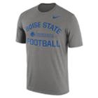 Men's Nike Boise State Broncos Dri-fit Legend Lift Tee, Size: Medium, Med Grey