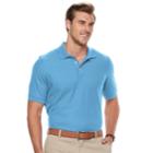 Big & Tall Croft & Barrow&reg; Classic-fit Easy-care Performance Pique Polo, Men's, Size: 4xlt, Blue (navy)