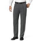 Big & Tall Van Heusen Classic-fit No-iron Pleated Dress Pants, Men's, Size: 48x32, Grey