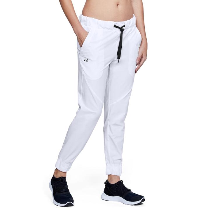 Women's Under Armour Storm Woven Pants, Size: Large, White