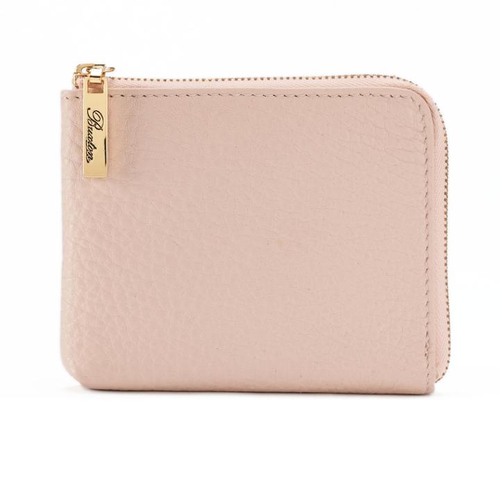 Buxton Florence Mini L-zip Pouch, Women's, Dark Brown