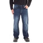 Men's Axe & Crown Dante Relaxed-fit Straight-leg Jeans, Size: 36x34, Dark Blue