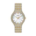 Bulova Women's Crystal Stainless Steel Watch - 98l234, Multicolor