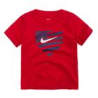 Toddler Boy Nike Americana Baseball Plate Graphic Tee, Size: 4t, Brt Red