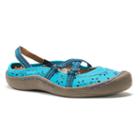 Muk Luks Erin Women's Strappy Flats, Size: 7, Turquoise/blue (turq/aqua)