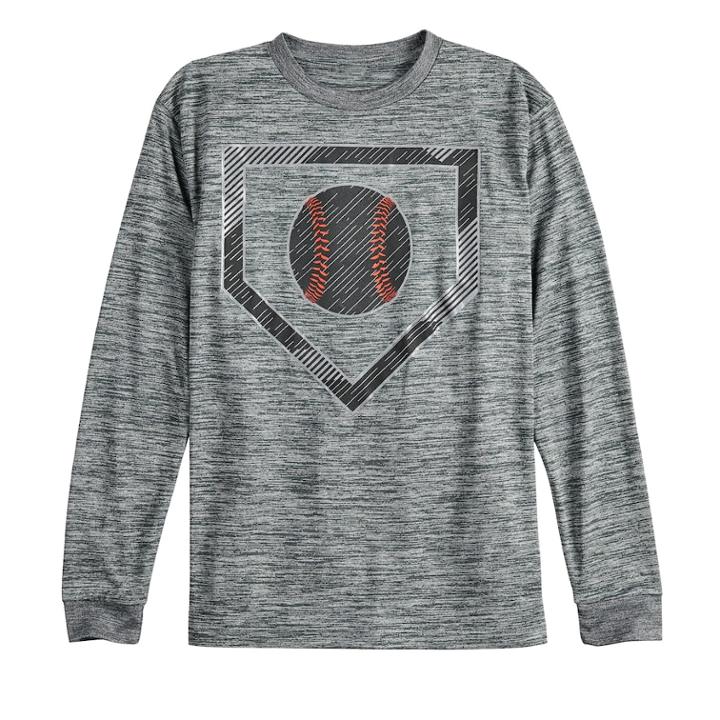 Boys 8-20 Tek Gear&reg; Graphic Tee, Size: Xl, Grey