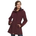 Women's Weathercast Hooded Soft Shell Walker Jacket, Size: Large, Red