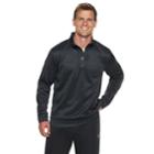 Men's Tek Gear&reg; Peformance Quarter-zip Fleece, Size: Medium, Oxford