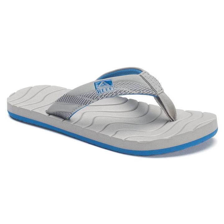 Reef Grom Roundhouse Boys' Sandals, Boy's, Size: 2-3, Med Grey