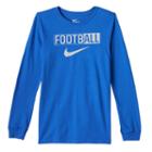 Boys 8-20 Nike Football Tee, Boy's, Size: Small, Blue Other