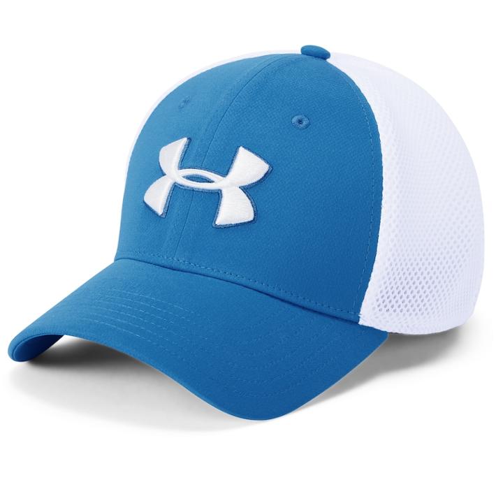 Men's Under Armour Threadborne Mesh Golf Hat, Size: Large, Brt Blue