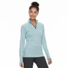 Women's Adidas Outdoor Terrex Tracerocker Half-zip Pullover, Size: Large, Grey